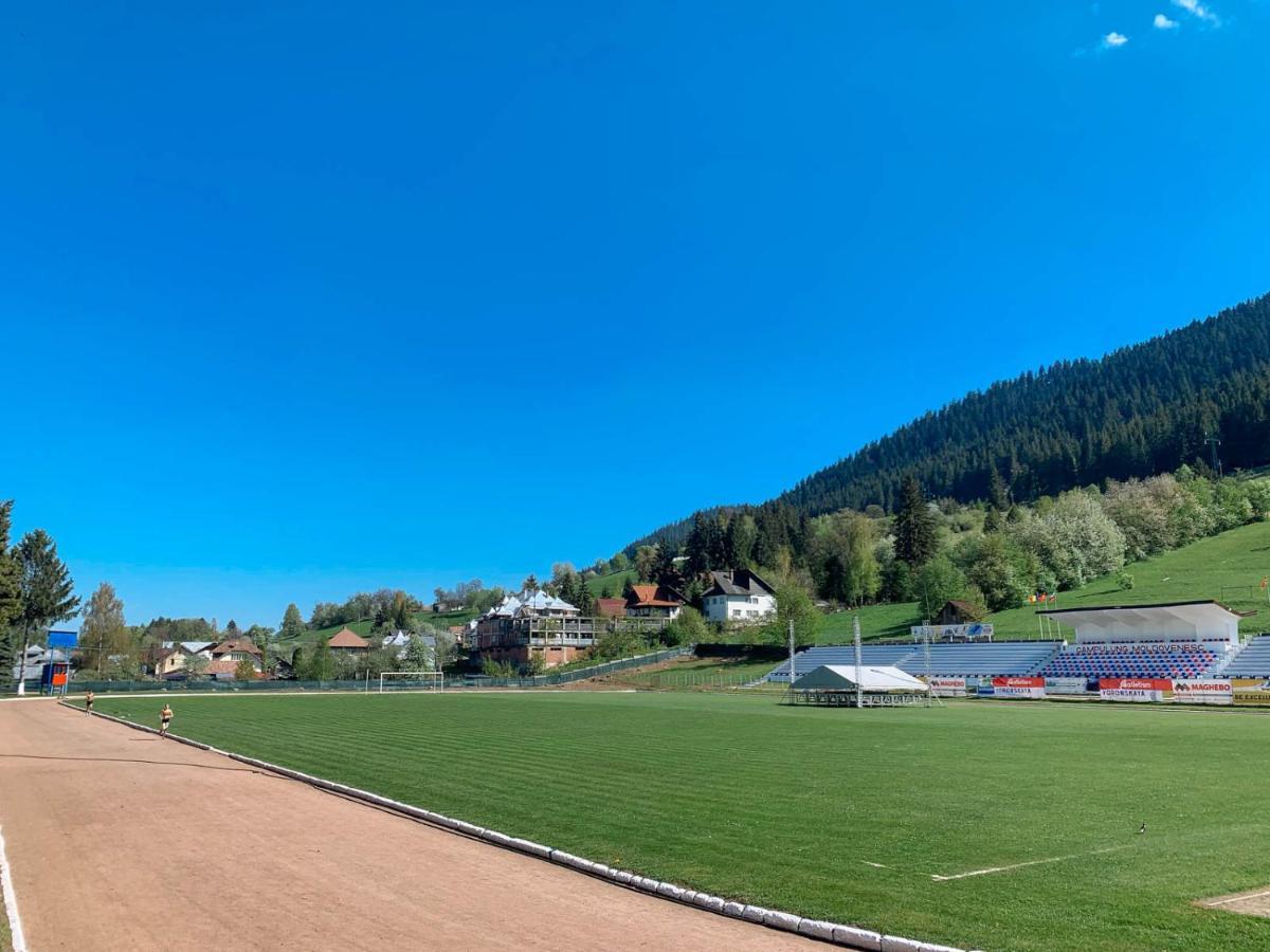 Vila Stadion Campulung Moldovenesc Bagian luar foto